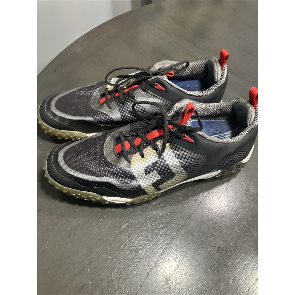 FootJoy Men's Size 11 M FJ Freestyle Golf Shoes Flex Zone Black Gray 57333